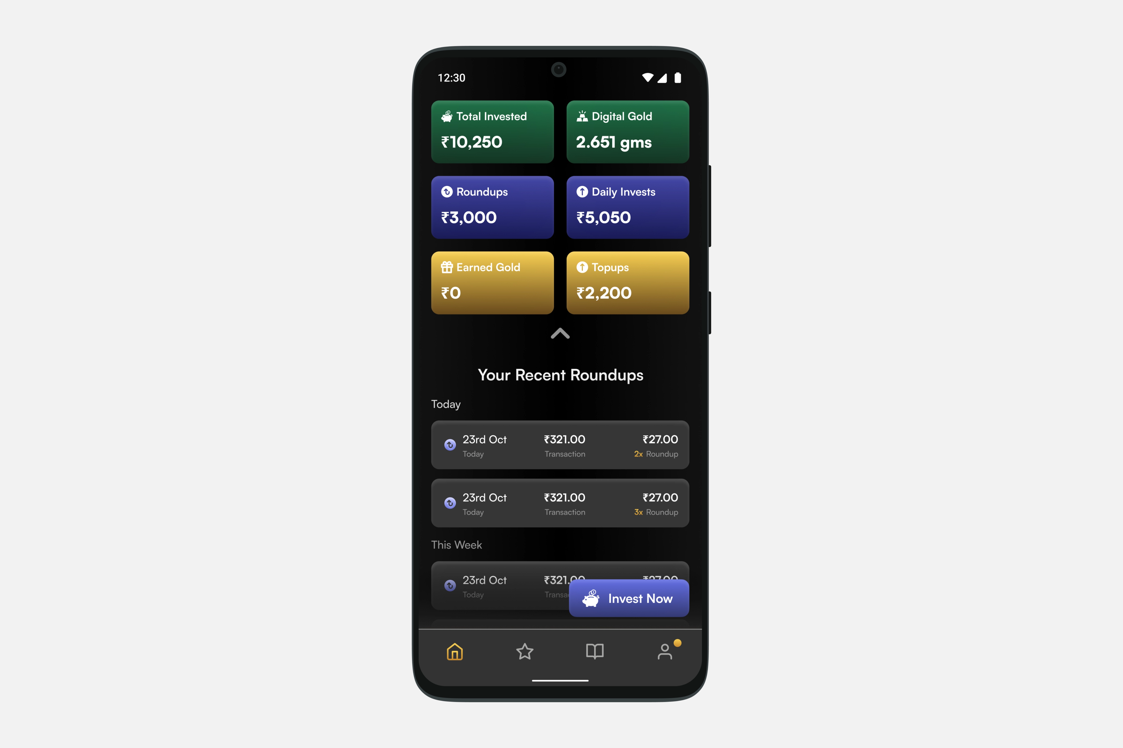 Spare8: Redesigning a Digital Gold Investment App